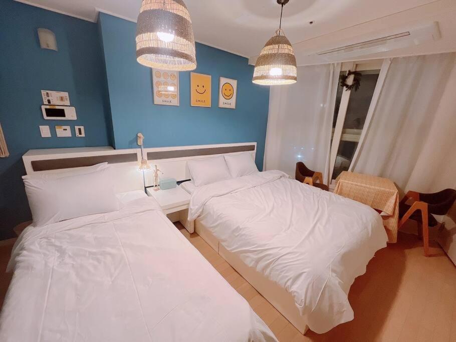 Haeundae Beach Stay #2Min Walk #2Beds Busan Eksteriør bilde